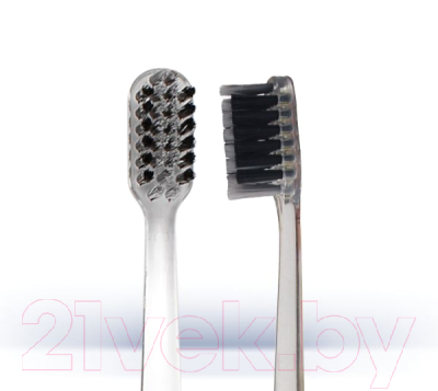 Зубная щетка Silca Med Professional Серебро и уголь Organic средней жесткости