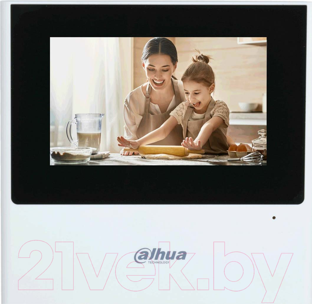 Монитор IP-видеодомофона Dahua DHI-VTH2611L-WP