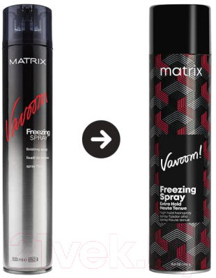Лак для укладки волос MATRIX Vavoom Freezing Spray Extra Hold (500мл)