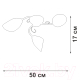 Миниатюра изображения товара Люстра Vitaluce V3715/3PL