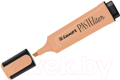 Текстовыделитель Luxor Pasteliter / 4023P (пастельный оранжевый)