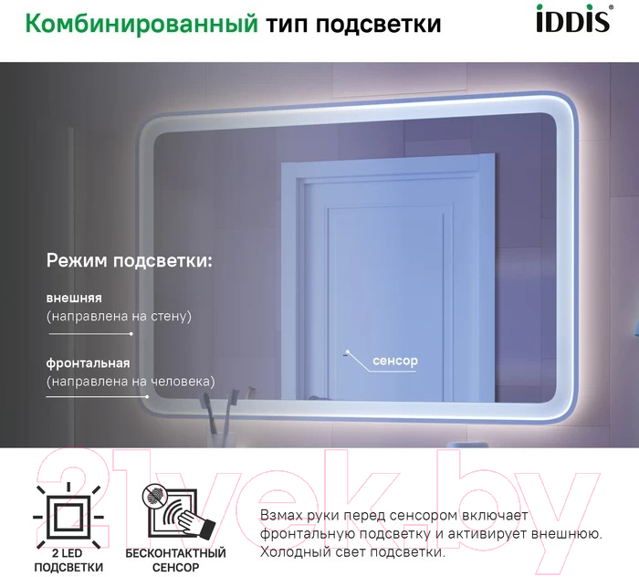 Зеркало IDDIS Esper ESP1000i98