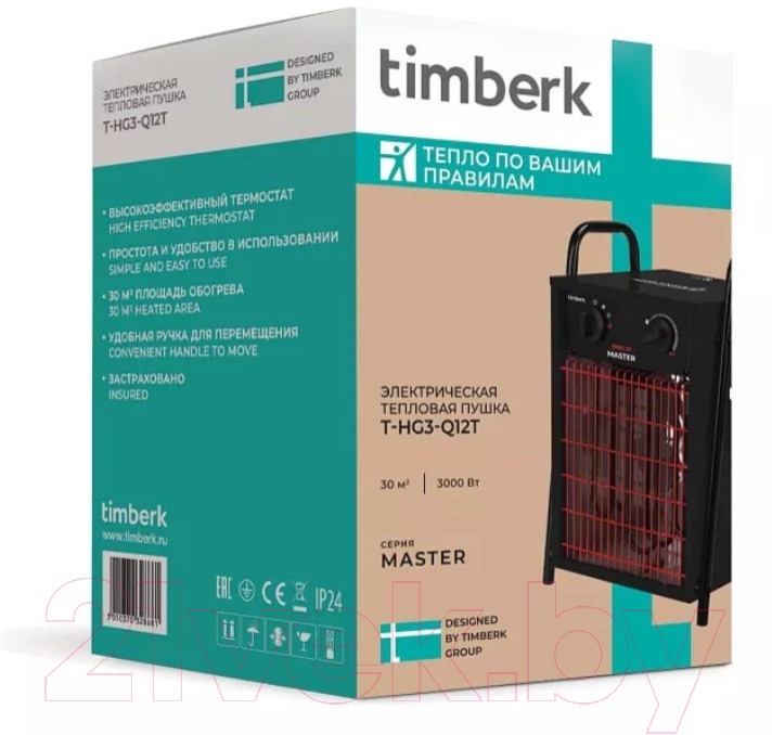 Тепловая пушка электрическая Timberk T-HG3-Q12T