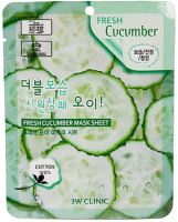 

Маска для лица тканевая 3W Clinic, Fresh Fresh Cucumber Mask Sheet