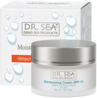 Крем для лица Dr. Sea Увлажняющий с маслом облепихи и экстрактом манго SPF15 (50мл) - 