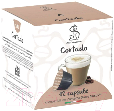Кофе в капсулах Corcovado Dolce Gusto Cortado Corcovado / 25056