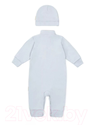 Комплект одежды для малышей Amarobaby Cell Bow / AB-OD22-C501B/11-68 (серый, р.68)