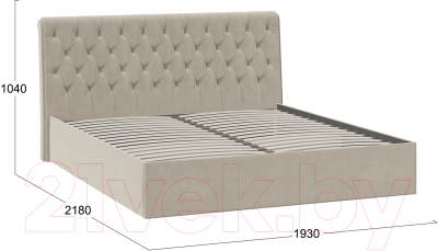 Купить Каркас кровати ТриЯ Скарлет 180x200 в Бобруйске