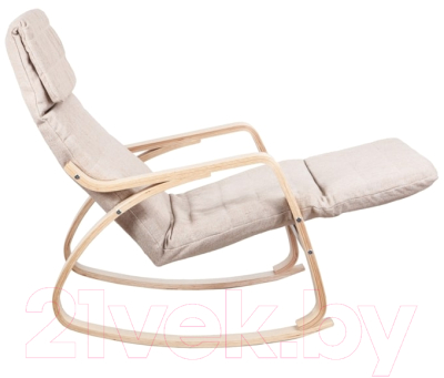 Кресло-качалка Calviano Relax 1101 (светло-бежевый)