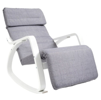 Кресло-качалка Calviano Relax 1105 (серый) - 