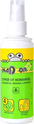Спрей от насекомых Nadzor ISU002ER От комаров  (100мл) - 
