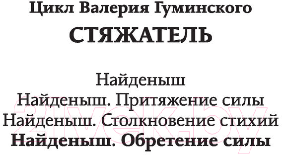 Художественная книга АСТ Найденыш. Обретение Силы (Гуминский В.М.) — фото 2