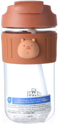Бутылка для воды Miniso We Bare Bears Collection 4.0 / 7791