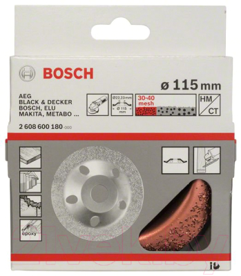 Шлифовальный круг Bosch 2.608.600.180