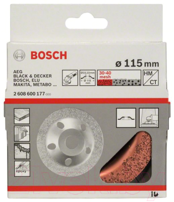 Шлифовальный круг Bosch 2.608.600.177