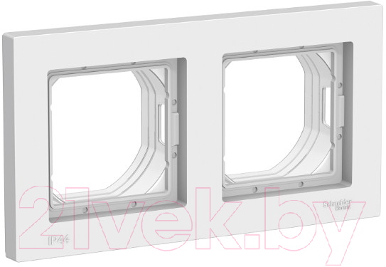 Рамка для выключателей и розеток Systeme (Schneider) Electric AtlasDesign ATN440102 — фото 1