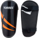 Щитки футбольные Torres Club FS1607 (M, черный/оранжевый/белый) - 
