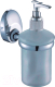 Дозатор для жидкого мыла Solinne Modern 16191 (хром/стекло) - 