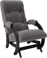 Кресло-глайдер Импэкс 68 (венге/Verona Antrazite Grey) - 