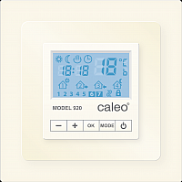 Терморегулятор для теплого пола Caleo 920 с адаптерами (бежевый) - 