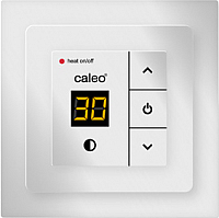 Терморегулятор для теплого пола Caleo 720 с адаптерами (серебристый) - 