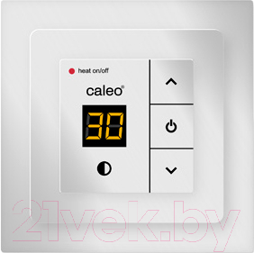 Терморегулятор для теплого пола Caleo 720 с адаптерами (серебристый)