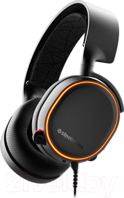 Наушники-гарнитура SteelSeries Arctis 5 2019 Edition / 61504 (черный)