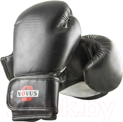 Боксерские перчатки Novus LTB-16301 10oz (S/M, черный)