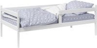 Кровать-тахта детская Можга Р425 с бортиком (белый) - 