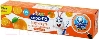 Зубная паста Lion Kodomo Апельсин с 6 месяцев (65г)
