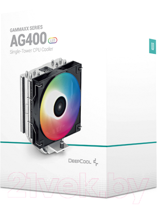 Кулер для процессора Deepcool AG400 LED (R-AG400-BKLNMC-G-1)