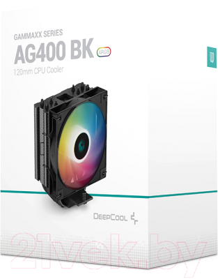 Кулер для процессора Deepcool AG400 BK ARGB (R-AG400-BKANMC-G-2)