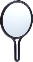 Зеркало косметическое Dewal MR-61 с ручкой (черный) - 