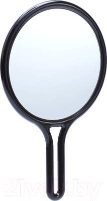 Зеркало косметическое Dewal MR-61 с ручкой (черный)