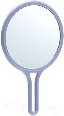Зеркало косметическое Dewal MR-61 с ручкой (серый)