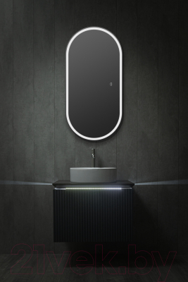 Шкаф с зеркалом для ванной Silver Mirrors Soho 50x100 / LED-00002515
