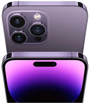 Смартфон Apple iPhone 14 Pro 256GB / MQ1E3 (темно-фиолетовый)