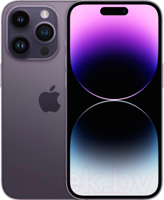 Смартфон Apple iPhone 14 Pro Max 256GB / MQ9E3 (темно-фиолетовый)