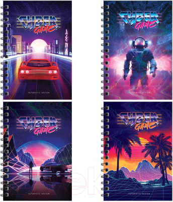 Изображение товара Блокнот ArtSpace Cyber game / ЗКт6к96гр_46328 (96л)