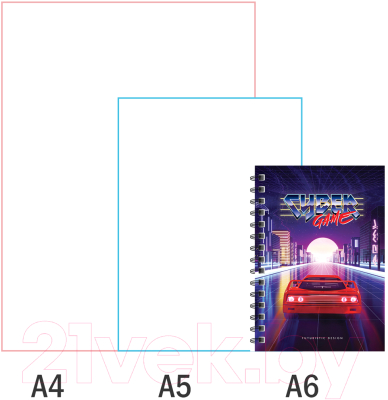 Изображение товара Блокнот ArtSpace Cyber game / ЗКт6к96гр_46328 (96л)