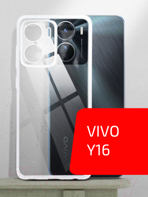 Чехол-накладка Volare Rosso Clear для Vivo Y16 (прозрачный)