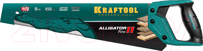 Ножовка Kraftool Alligator Fine 11 / 15203-45