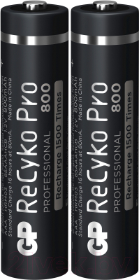 Комплект аккумуляторов GP Batteries 85AAAHCB-2EB2 (2шт)