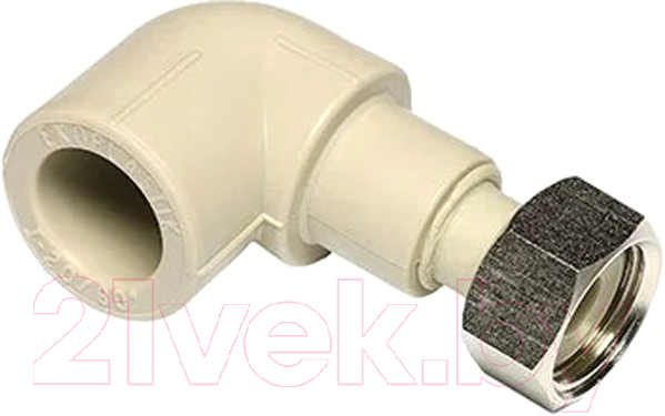 Угольник соединительный Wavin 20x1/2" / SKOM02020X