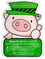 

Маска для лица тканевая Eunyul, Collagen Piggy Mask Pack With Cica
