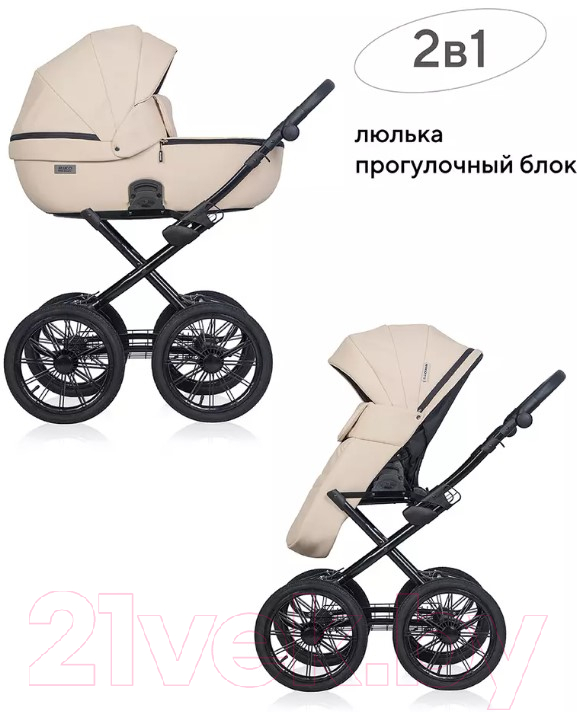 Детская универсальная коляска Riko Montana Ecco Prestige 2 в 1