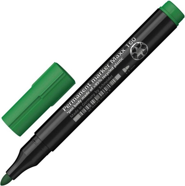 Маркер перманентный Schneider Maxx 160 / 116004 (зеленый)