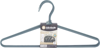 Набор металлических вешалок-плечиков Attribute Leather line AHP001 (3шт) - 