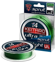 

Леска плетеная Sprut, Keitaro Ultra Light Braided Line x4 95м 0.10мм