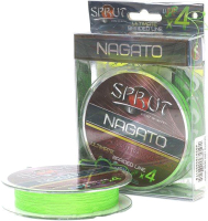 

Леска плетеная Sprut, Nagato Hard Ultimate Braided Line x4 140м 0.16мм